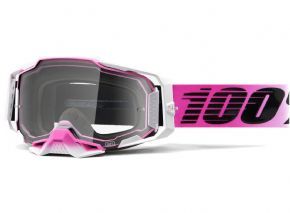 100% Armega Goggles Harmony/clear Lens  2022 - Plaid or plain reversible and insulating versatility