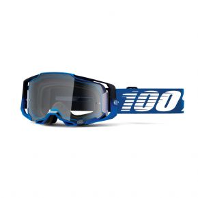 100% Armega Goggles Rockchuck/clear Lens  2022 - Plaid or plain reversible and insulating versatility