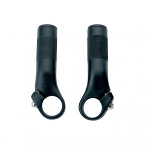 System Ex Forged Bar Ends - PU material is hard wearing yet offers great grip for bare skin or gloves