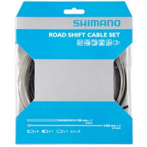 Shimano Road Gear Cable Set With Stainless Steel Inner Wire