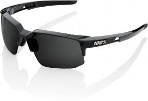 100% Speedcoupe Polished Black/Grey Peakpolar Lens Sunglasses