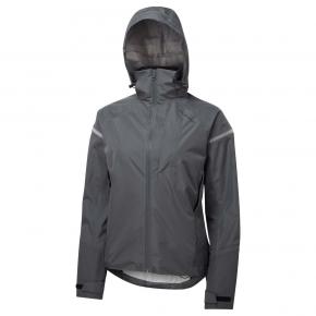 Altura Nightvision Electron Womens Waterproof Jacket  - WARM POLARTEC FLEECE LINED COLLAR AND DWR COATING.