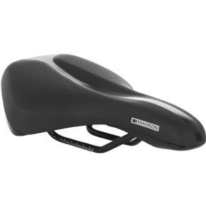Madison Roam Explorer Saddle Short Fit - PU material is hard wearing yet offers great grip for bare skin or gloves