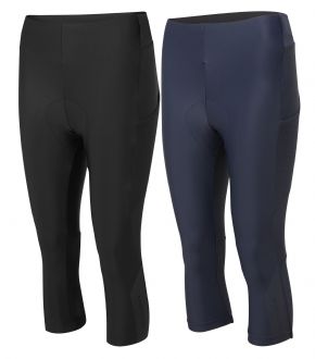 Altura Progel Plus 3/4 Cargo Womens Tights - WARM POLARTEC FLEECE LINED COLLAR AND DWR COATING.