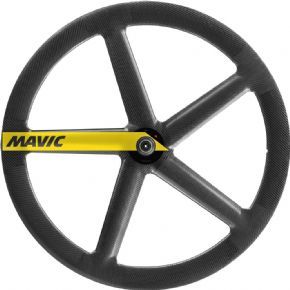 Mavic Io Woven Carbon Fiber Front 700c Track Wheel - Features and technologies that are typically reserved for premium race wheels