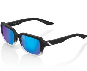100% Rideley Sunglasses Fade Black/Blue Mirror Lens - Performance bar wrap with an ideal balance of cushion road feel and grip