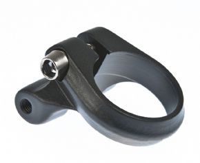 M:part Seat Clamp With Rack Mount 29.8mm - Ideal for bikes with small frames to get the rack level or bikes with no rack braze-ons