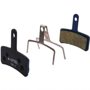 Aztec Organic Disc Brake Pads For Tektro Dorado Callipers - PU material is hard wearing yet offers great grip for bare skin or gloves