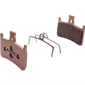 Aztec Sintered Disc Brake Pads For Hope E4 Callipers - PU material is hard wearing yet offers great grip for bare skin or gloves