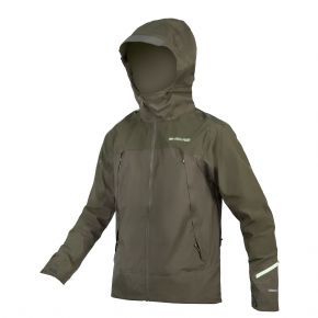 Endura Mt500 Waterproof Jacket 2 Bottle Green X-small Only