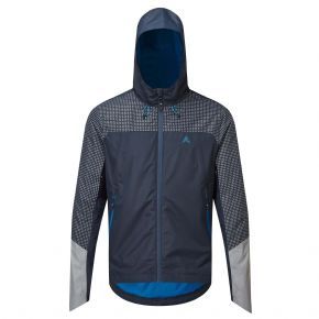 Altura Nightvision Zephyr Waterproof Cycling Jacket  2023 - WARM POLARTEC FLEECE LINED COLLAR AND DWR COATING.