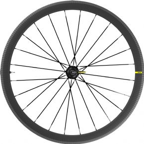 Mavic Cosmic Sl 40 Rim Brake Rear Wheel  - Carbon road wheel featuring easier to use Road Tubeless technology and a lighter weight.