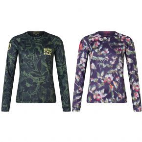 Endura Ltd Edition Floral Printed Womens Long Sleeve Trail Jersey 2025 - 