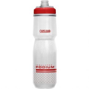 Camelbak Podium Chill Insulated Bottle 24oz 710ml Fiery Red/White - 