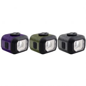 Moon Sport Titan Max 1700 Lumen Front Light With Remote  2025 - The Recon+ HL series are powerful headlights with built-in blind spot warning indicators 