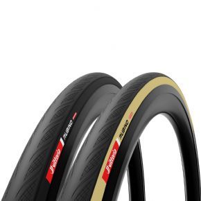 Vittoria Rubino V Folding Black Tan G2.0 Clincher Road Tyre - 