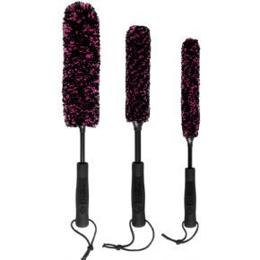 Muc-off Microfibre Detailing Brush Set X 3 - Rugged waterproof protection shorts that makes you want to ride in the rain